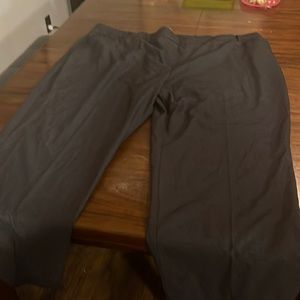 Checked dress pants, 4X